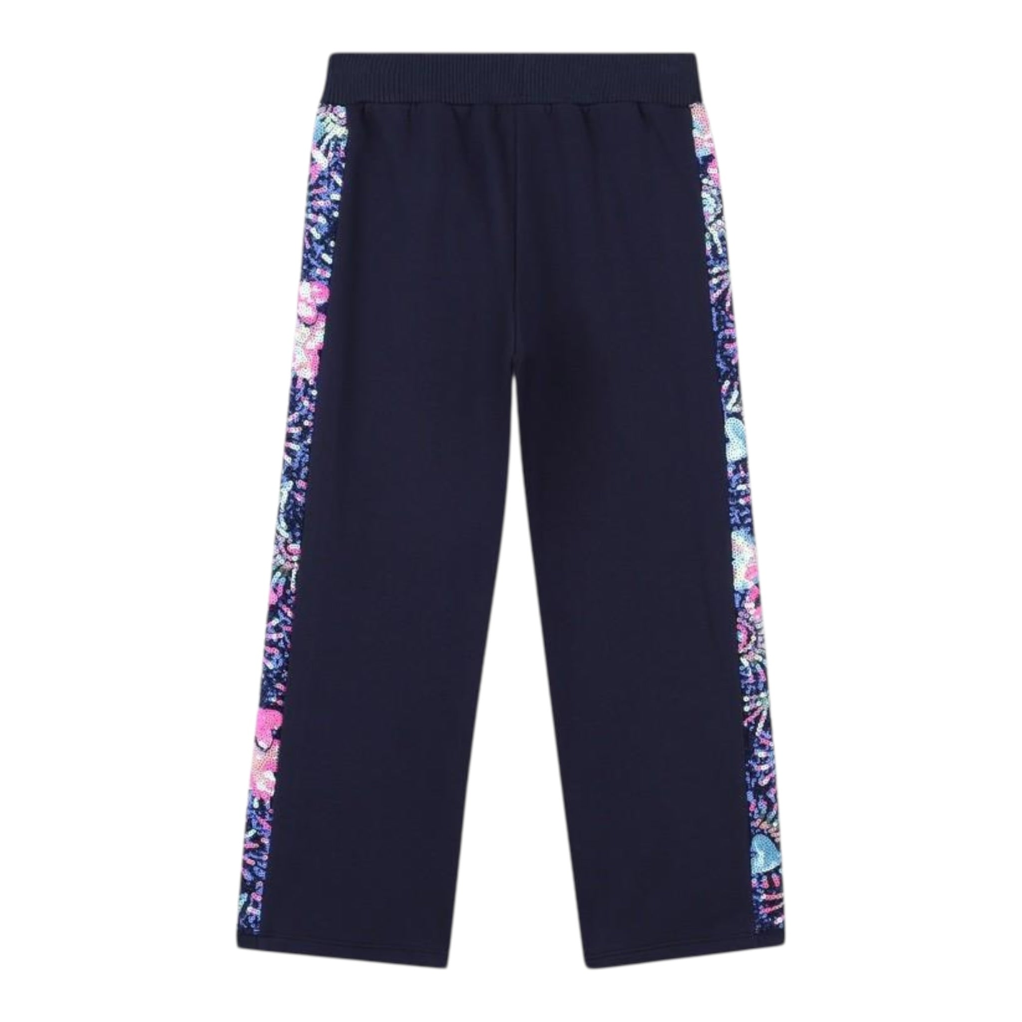 Billieblush Pantalone Tuta tinta unita con Paillettes Blu per Neonata U21592N BLU BillIEBLUSH 