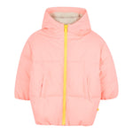 Billieblush Giubbino tinta unita con Cappuccio Pesca per Bambina U21602 PESCA BillIEBLUSH 