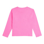 Billieblush Shirt Girocollo tinta unita con Stampa Rosa Fluo per Bambina U21606 ROSA FLUO BillIEBLUSH 