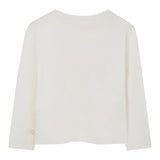 Billieblush Shirt Girocollo tinta unita con Paillettes Panna per Bambina U21610X PANNA BillIEBLUSH 