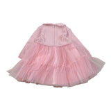 Bimbalo' Abito tinta unita con Tulle Rosa per Neonata 7363 ROSA BIMBALO' 