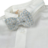 Bimbalo' Completo Cerimonia 3Pz Camicia-Pantalone-Papillon Bianco per Neonato 7455 BIANCO BIMBALO' 