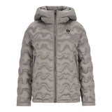 Blauer Giubbino tinta unita con Cappuccio Beige per Bambina 24WBLGC03523 BEIGE BLAUER 