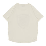 Blauer T-Shirt tinta unita con Stampa Bianco per Bambina 25SBLGH02495 BIANCO BLAUER 