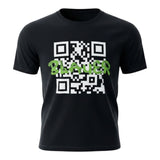 Blauer T-Shirt tinta unita con Stampa Nero per Bambino 25SBLKHO2566 NERO BLAUER 