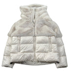 Blauer Giubbino tinta unita con Zip E Cappuccio Beige per Neonata 25WBLGC02411 BEIGE BLAUER 