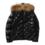 Blauer Giubbino tinta unita con Cappuccio Nero per Bambina 25WBLGC03384 NERO BLAUER 