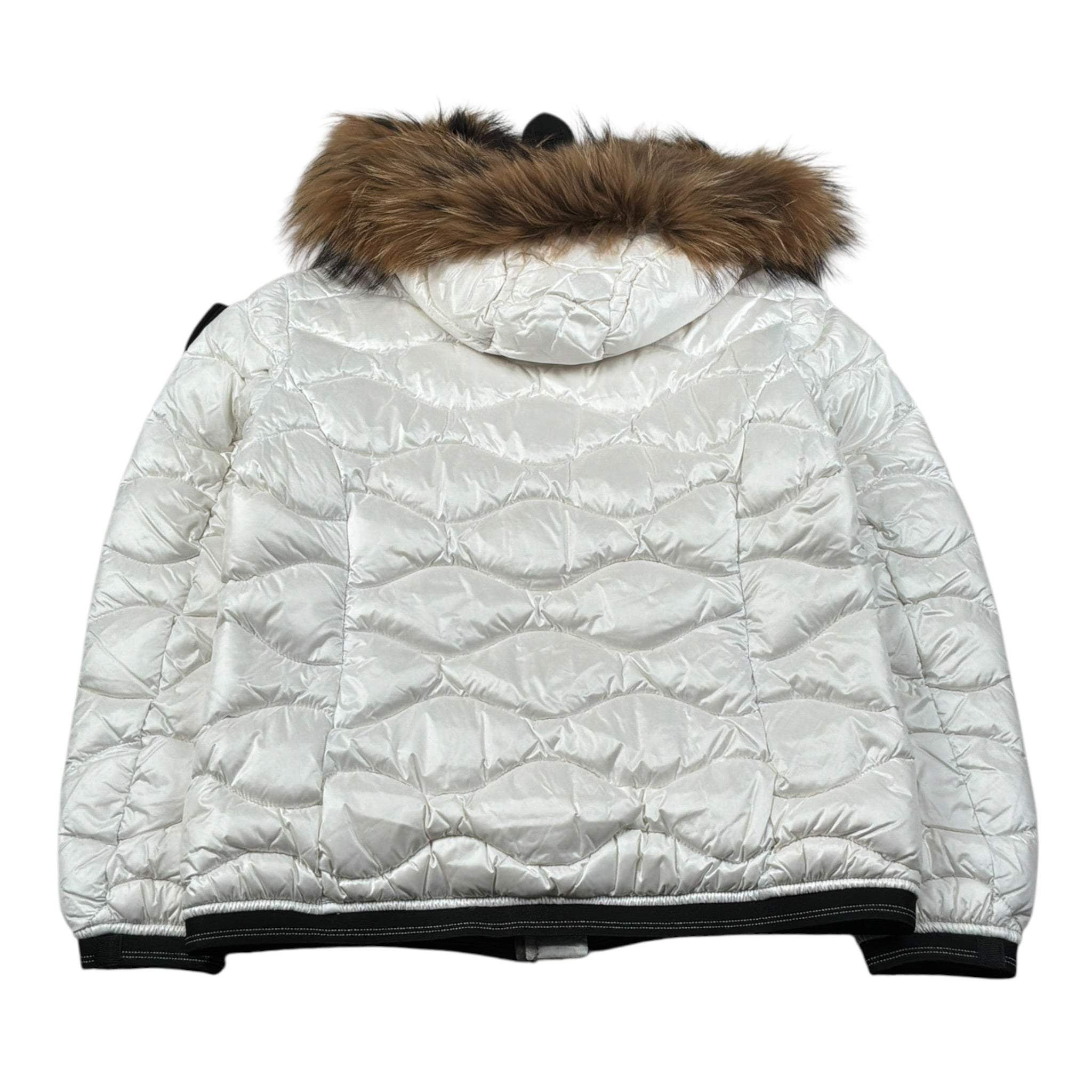 Blauer Giubbino tinta unita con Zip E Cappuccio Bianco per Bambina 25WBLGC03387 BIANCO BLAUER 