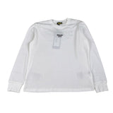 Blauer Shirt tinta unita con Stampa Bianco per Bambino 25WBLKH01476J BIANCO BLAUER 