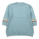 Boboli Abito Girocollo tinta unita Manica Lunga Azzurro per Neonata 118022 AZZURRO BOBOLI 