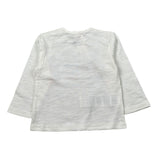 Boboli Shirt Girocollo tinta unita con Stampa Bianco per Neonato 156002 BIANCO BOBOLI 