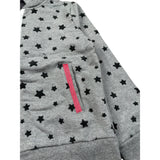 Boboli Felpa con Zip E Cappuccio tinta unita Grigio per Bambina 214143 GRIGIO BOBOLI 