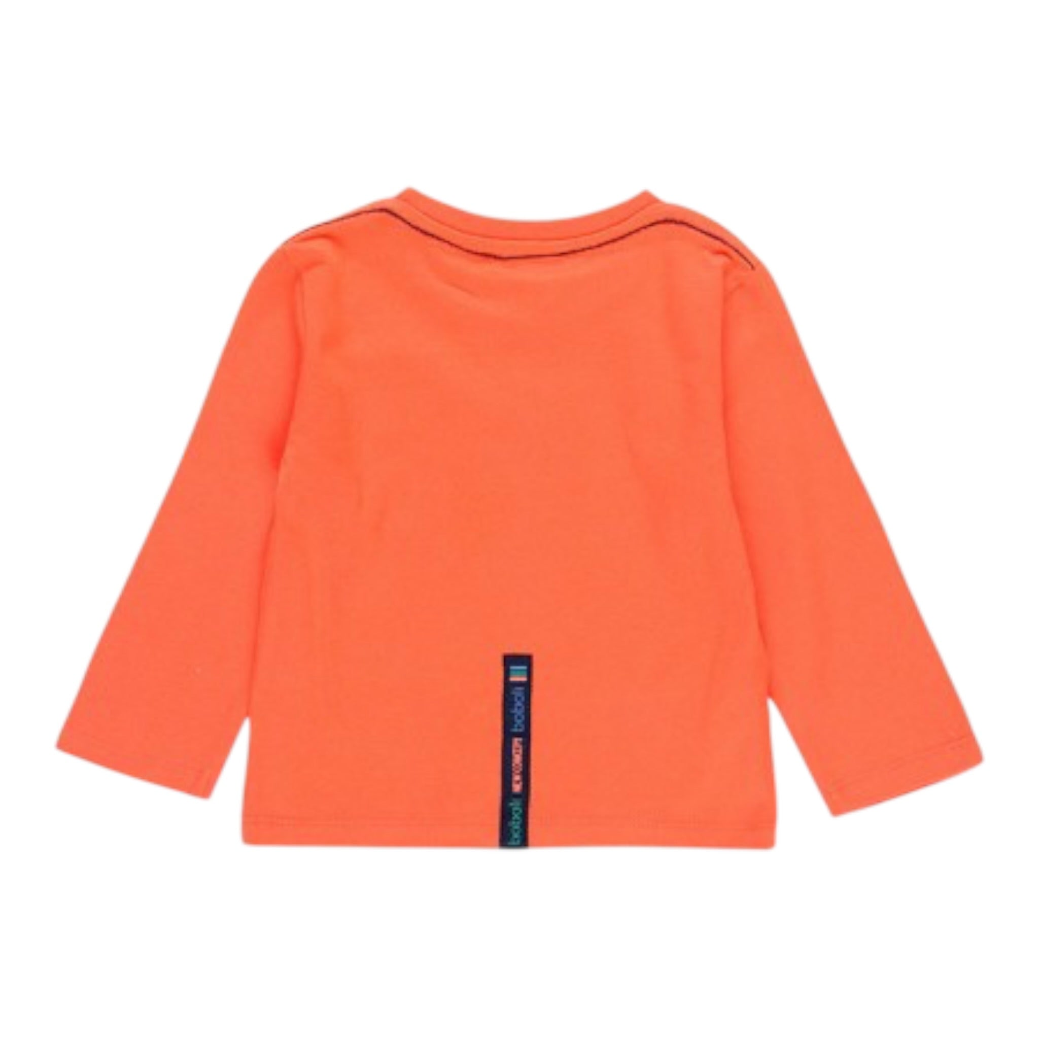 Boboli Shirt Girocollo tinta unita con Stampa Corallo per Neonato 313030 CORALLO BOBOLI 
