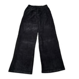 Boboli Pantalone tinta unita Modello Palazzo Nero per Bambina 415190 NERO BOBOLI 