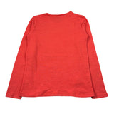 Boboli Shirt Girocollo tinta unita con Stampa Corallo per Bambina 417002 CORALLO BOBOLI 