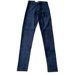 Boboli Leggins tinta unita In Camoscio Blu per Bambina 493062 BLU BOBOLI 