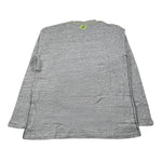 Boboli Shirt Girocollo tinta unita con Stampa Grigio per Bambino 518082 GRIGIO BOBOLI 