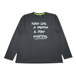 Boboli Shirt Girocollo tinta unita con Stampa Grigio per Bambino 598068 GRIGIO BOBOLI 