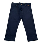 Boboli Pantalone tinta unita con Giorvita Regolabile Blu per Neonato 711065 BLU BOBOLI 