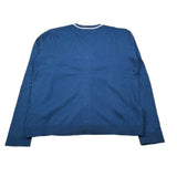 Boboli Cardigan tinta unita Blu per Bambino 736264 BLU BOBOLI 