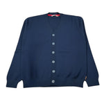 Boboli Cardigan tinta unita Blu per Bambino 739111 BLU BOBOLI 
