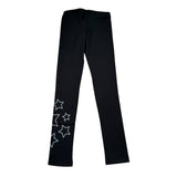 Boboli Leggins tinta unita con Stampa Nero per Bambina LGBBB NERO BOBOLI 