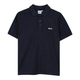 Boss Polo tinta unita con Logo Blu per Bambino J52014 BLU BOSS 