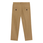 Boss Pantalone tinta unita con Tasche Americane Cammello per Bambino J52298 CAMMELLO BOSS 