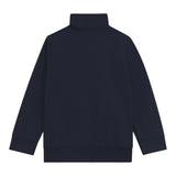 Boss Felpa tinta unita con Zip Blu per Bambino J52326 BLU BOSS 
