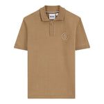 Boss Polo In Maglia Mezza Manica Beige per Bambino J52342 BEIGE BOSS 