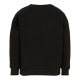 Boss Felpa Girocollo tinta unita con Stampa Nero per Bambino J52356 NERO BOSS 