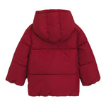 Boss Giubbino tinta unita con Zip E Cappuccio Rosso per Neonato J52476 ROSSO BOSS 