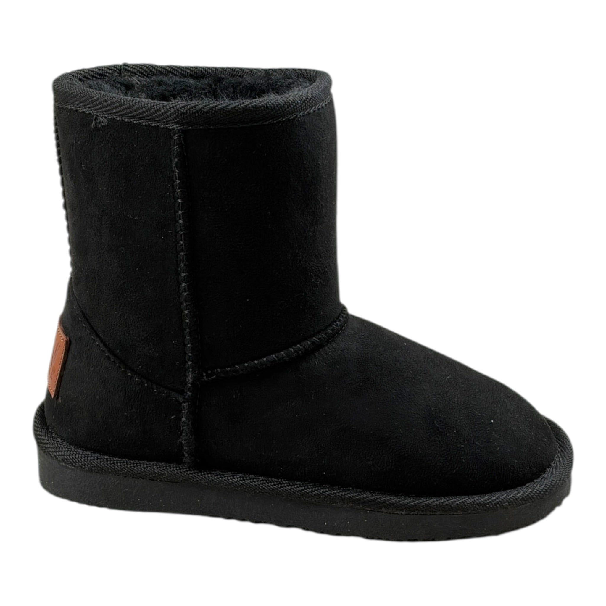 Break&Walk Stivale tinta unita con Pelliccia Nero per Bambina BJSH542020 NERO BREAK&WALK 