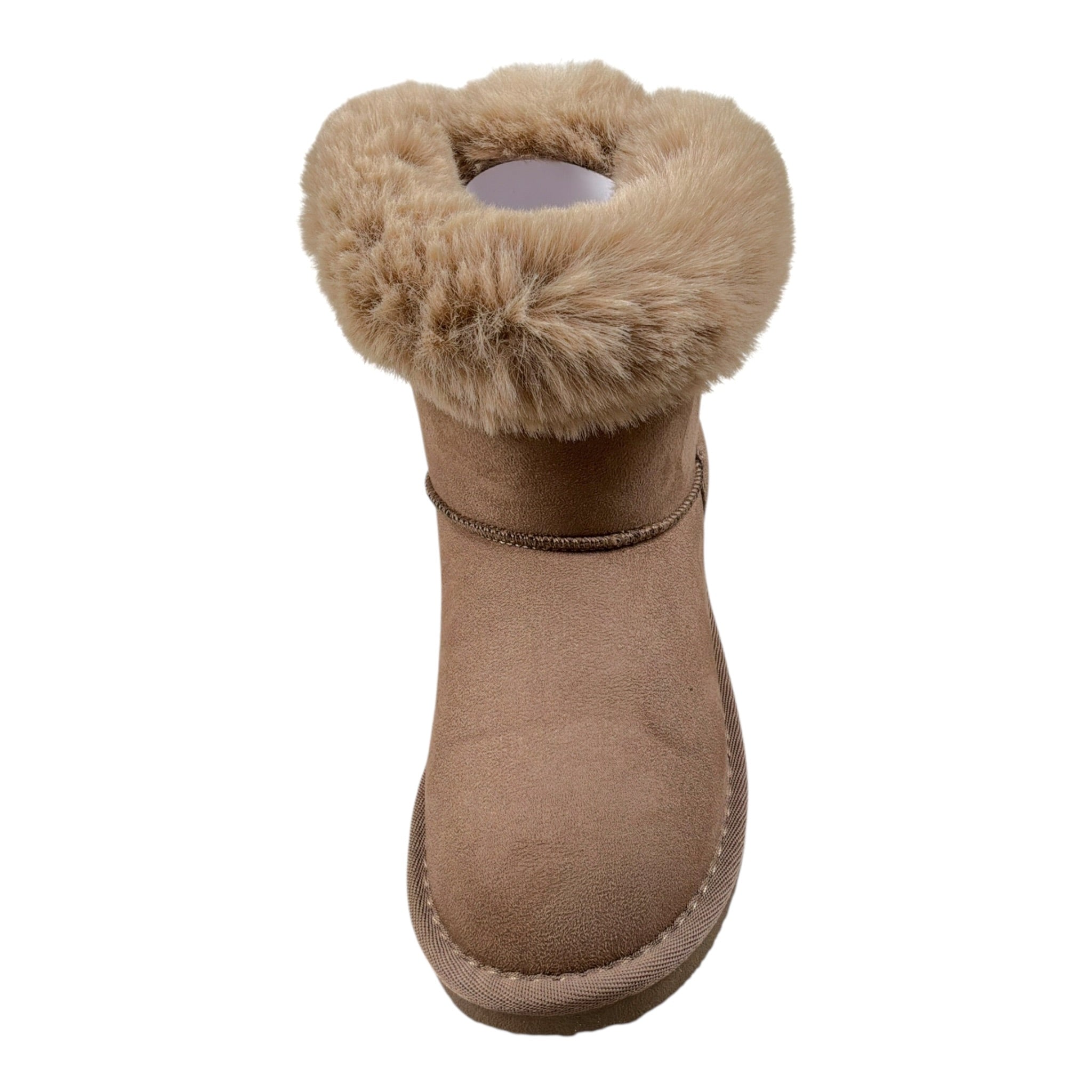 Break&Walk Stivale tinta unita con Pelliccia Beige per Bambina BJSH542021 BEIGE BREAK&WALK 