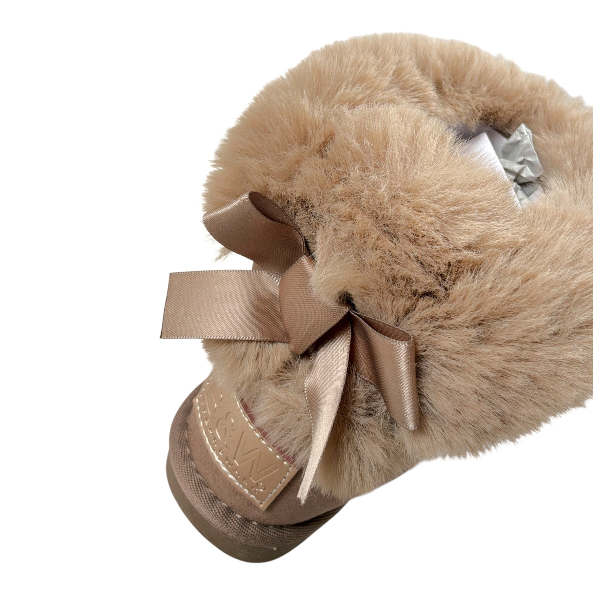 Break&Walk Stivale tinta unita con Pelliccia Beige per Bambina BJSH542021 BEIGE BREAK&WALK 