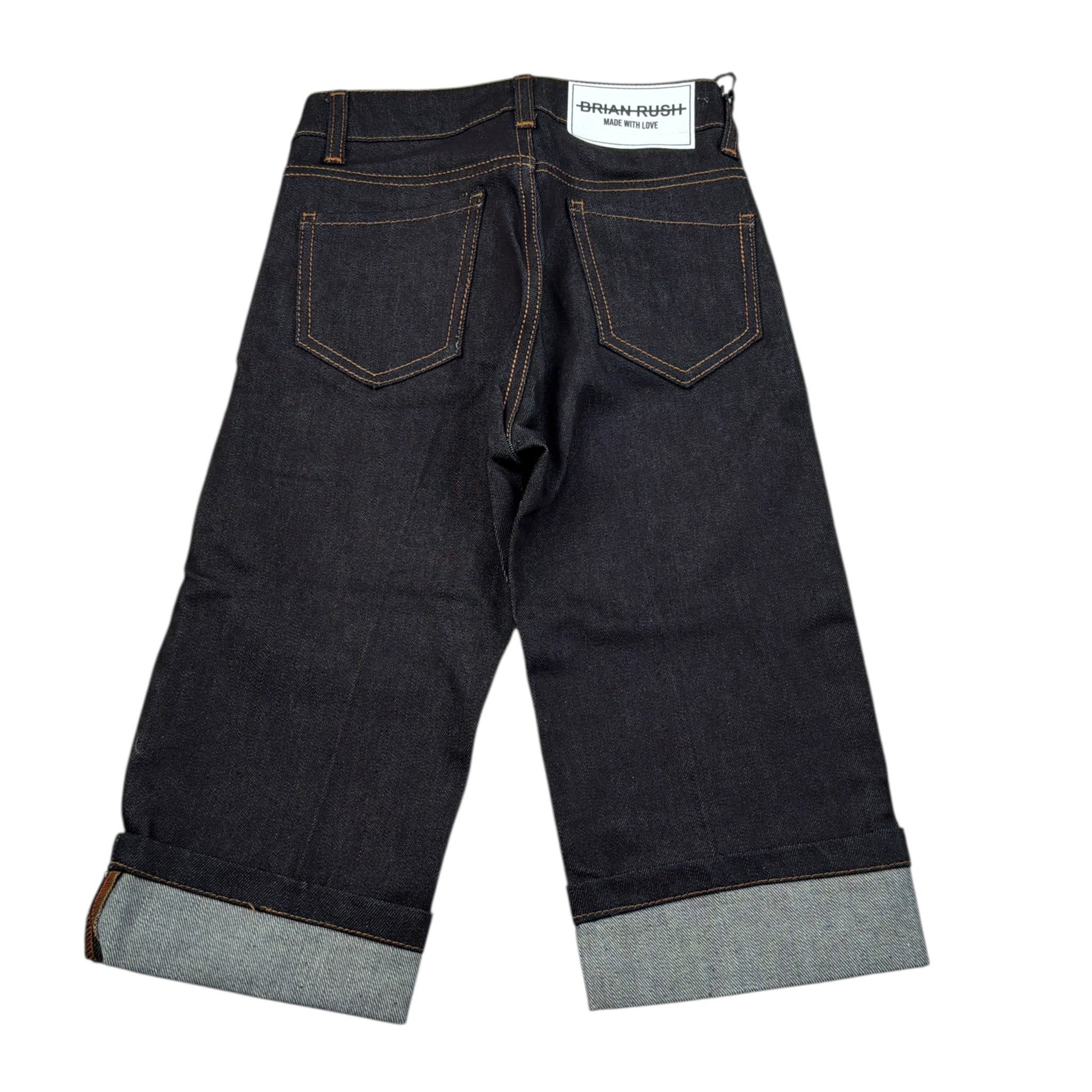 Brian Rush Jeans tinta unita con Girovita Regolabile Blu per Bambino 3125 BLU BRIAN RUSH 