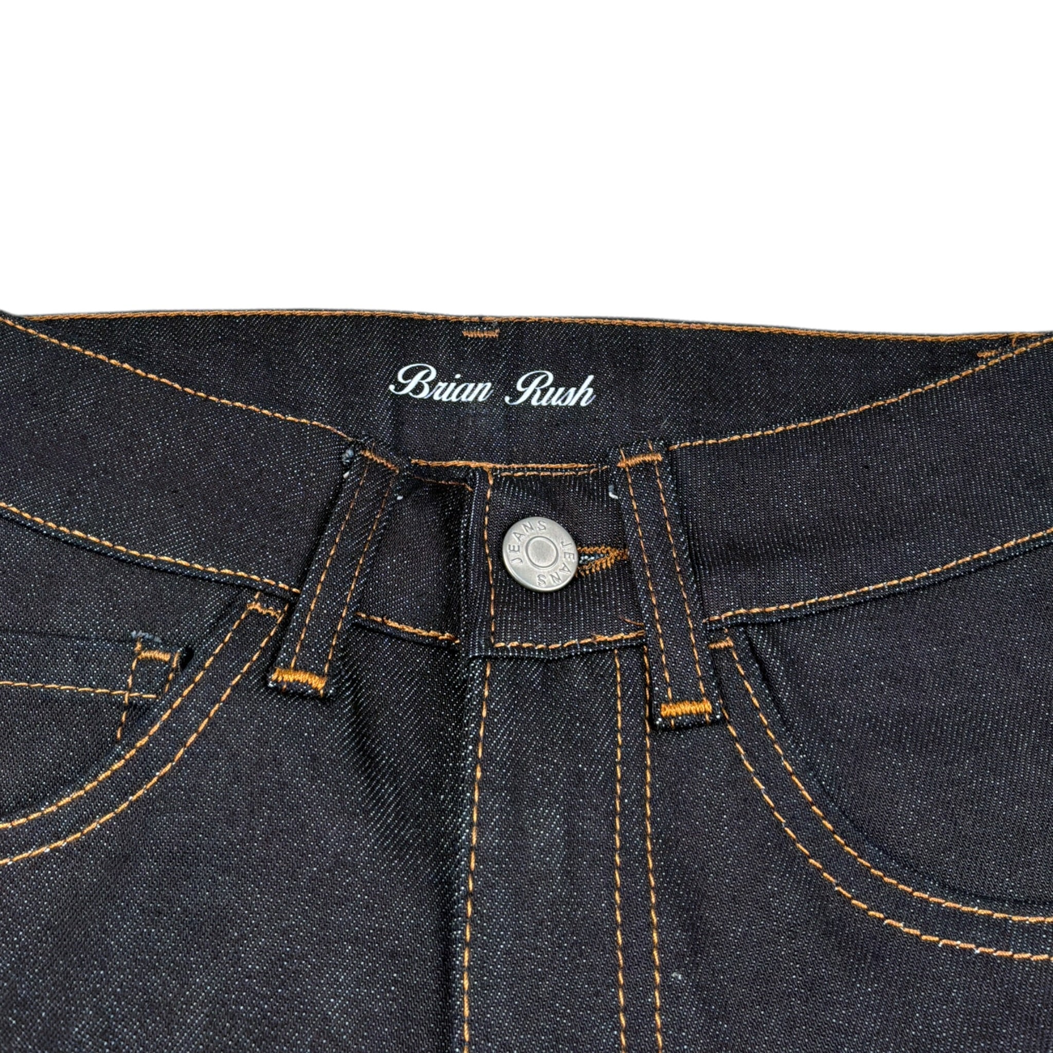 Brian Rush Jeans tinta unita con Girovita Regolabile Blu per Neonato 3125N BLU BRIAN RUSH 