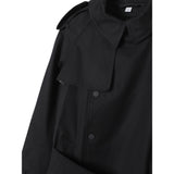 Burberry Cappotto Modello Trench tinta unita Nero per Bambina 8089195 NERO BURBERRY 