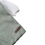 Calamaro Completo 2Pz Camicia-Salopette Bicolore Bianco/Verde per Neonato 11250 BIANCO/VERDE CALAMARO 