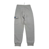 Calvin Klein Pantalone Modello Tuta tinta unita con Logo Grigio per Bambino 02522 GRIGIO CALVIN KLEIN 