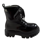 Calvin Klein Stivali tinta unita con Logo Nero per Bambina 83133 NERO CALVIN KLEIN 