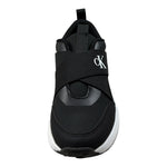 Calvin Klein Sneakers tinta unita con Logo Nero per Bambina 83172 NERO CALVIN KLEIN 