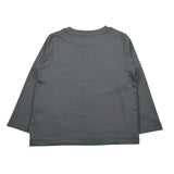 Calvin Klein Shirt Girocollo tinta unita con Logo Grigio per Bambino IB01539 GRIGIO CALVIN KLEIN 