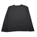 Calvin Klein Shirt Girocollo tinta unita con Stampa Nero per Bambino IB02255 NERO CALVIN KLEIN 