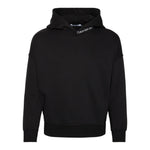 Calvin Klein Felpa tinta unita con Cappuccio E Logo Nero per Bambina IB0IB02038 NERO CALVIN KLEIN 