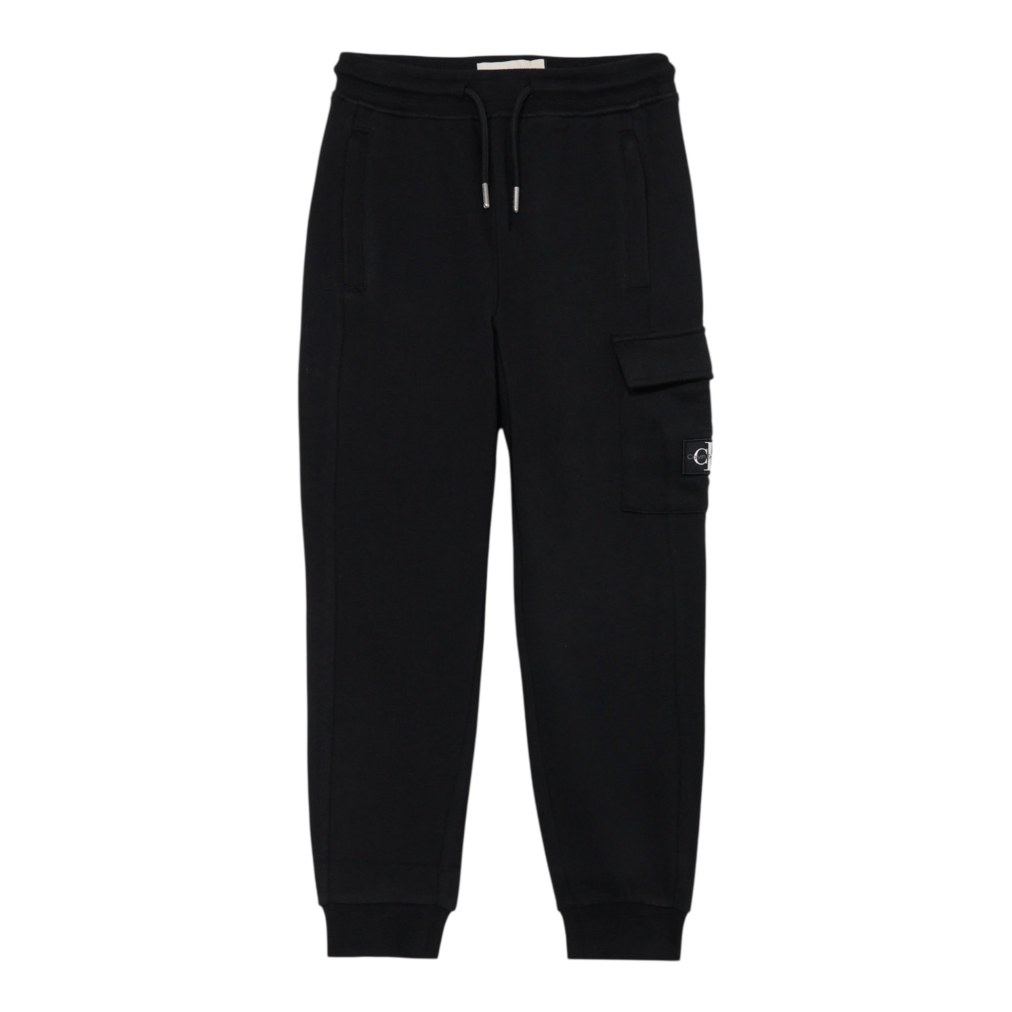 Calvin Klein Pantalone Tuta tinta unita Nero per Bambino IB0IB02199 NERO CALVIN KLEIN 