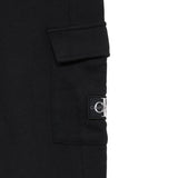 Calvin Klein Pantalone Tuta tinta unita Nero per Bambino IB0IB02199 NERO CALVIN KLEIN 