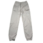 Calvin Klein Pantalone tinta unita con Logo Grigio per Bambino IB0IB02270 GRIGIO CALVIN KLEIN 