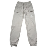 Calvin Klein Pantalone tinta unita con Logo Grigio per Bambino IB0IB02270 GRIGIO CALVIN KLEIN 