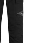 Calvin Klein Pantalone tinta unita con Logo Nero per Bambino IB0IB02270X NERO CALVIN KLEIN 